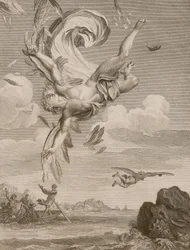 Der Fall des Ikarus, 1731